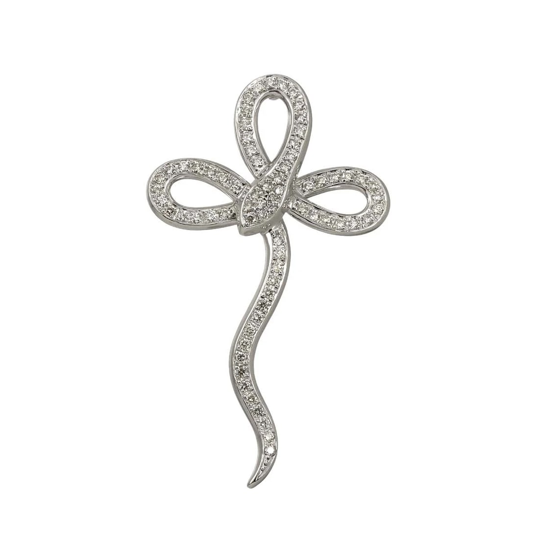 DIAMOND PENDANT TOP WHITE GOLD 750: Diamond Pendant Top White Gold 750 Brand: Unbranded Type/Style: Pendant Material: 750 White Gold, Color: White Gold Size: W 31.9 x H 54.6mm(full length) Thickness:5.7mm bail:(inside dimension) W 2 x H