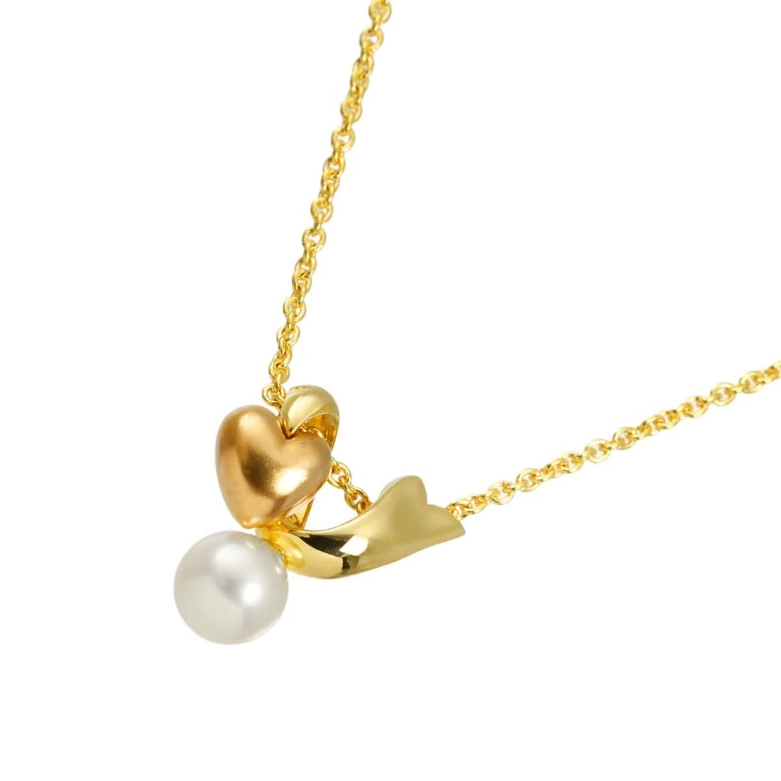 MIKIMOTO AKOYA PEARL NECKLACE 18K YG: MIKIMOTO Akoya Pearl Necklace 18K YG Brand: MIKIMOTO Type/Style: Necklace Material: 750 Yellow Gold, Color: Yellow Gold Size: internal circumference of the chain: 16.5inch Top Charm(max):W 13.7x H