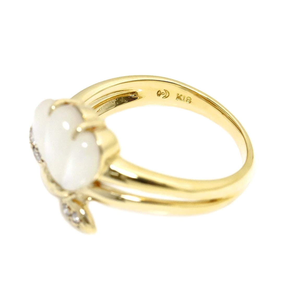 TASAKI MOP DIAMOND RING - 3