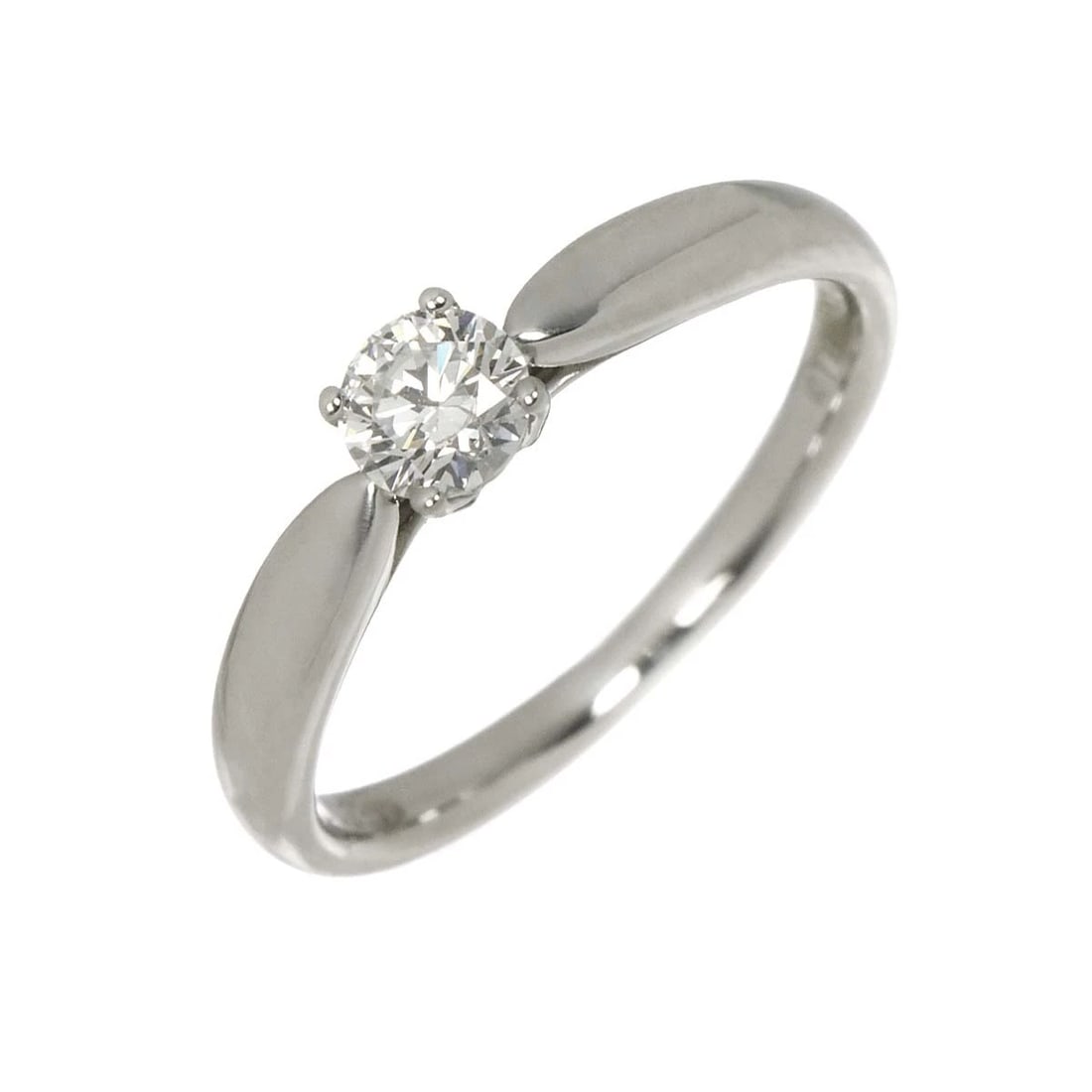 TIFFANY CO. DIAMOND RING PLATINUM: TIFFANY Co. Diamond Ring Platinum Brand: TIFFANY Co. Type/Style: Ring Material: Pt950, Main Stone Natural Color: Platinum Size: 3.75-4(US) Accessories: None Accessories Notice: When purchasing