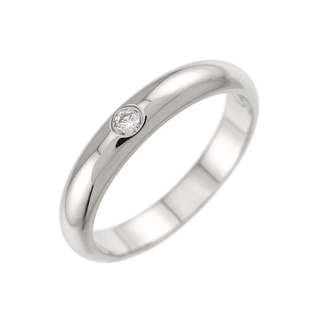 CARTIER CLASSIC DIAMOND RING PLATINUM: Cartier Classic Diamond Ring Platinum Brand: Cartier Type/Style: Ring Material: Pt950, Main Stone Natural Color: Platinum Size: 7.5(US) Accessories: None Accessories Notice: When purchasin
