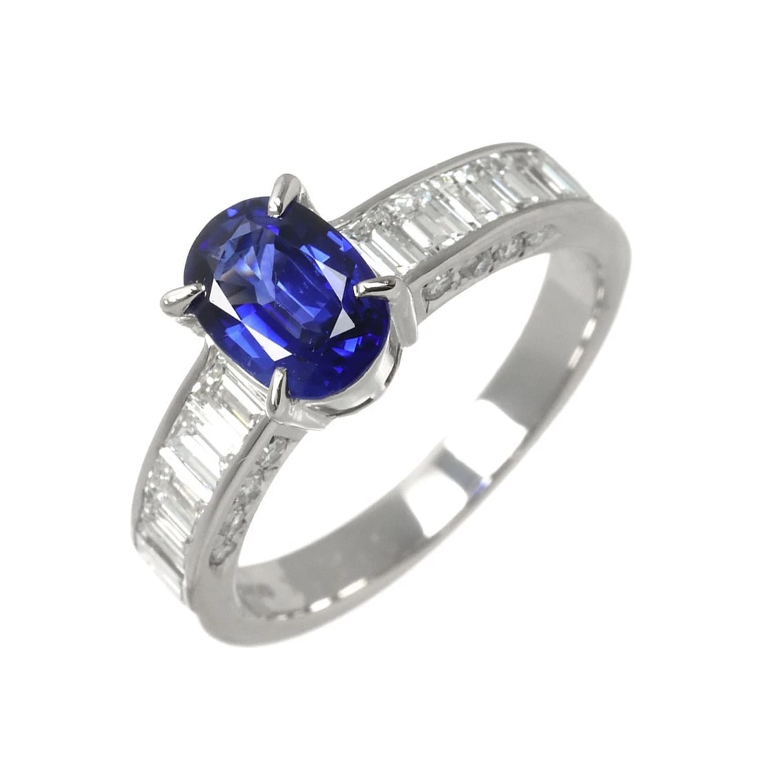 TASAKI SAPPHIRE DIAMOND RING PLATINUM: TASAKI Sapphire Diamond Ring Platinum Brand: TASAKI Type/Style: Ring Material: Platinum, Main Stone Sapphire Color: Platinum Size: 6.75(US) Accessories: None Accessories Notice: When purch