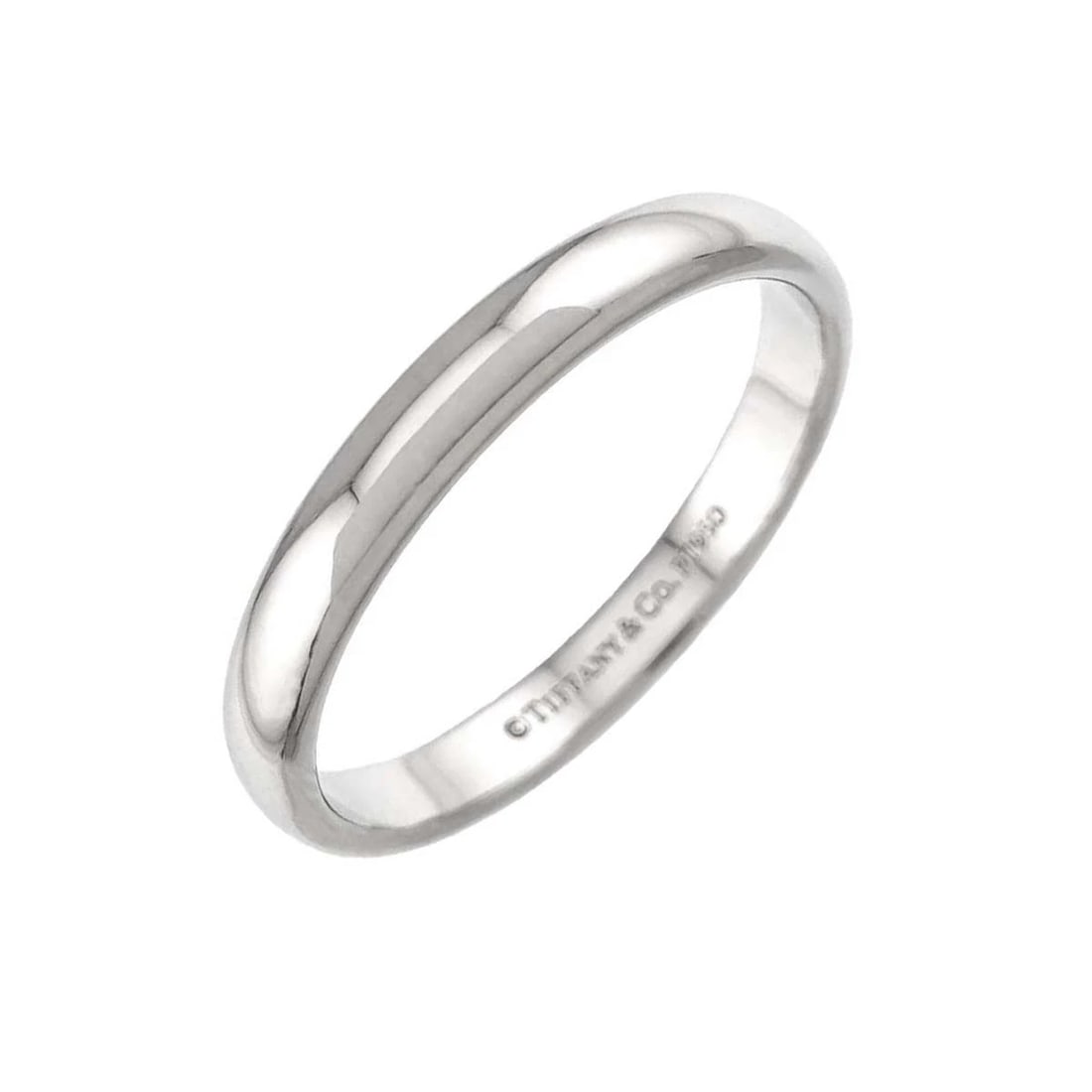 TIFFANY CO. FOREVER RING PLATINUM: TIFFANY Co. Forever Ring Platinum Brand: TIFFANY Co. Type/Style: Ring Material: Pt950, Color: Platinum Size: 8-8.25(US) Accessories: None Accessories Notice: When purchasing pre-owned good