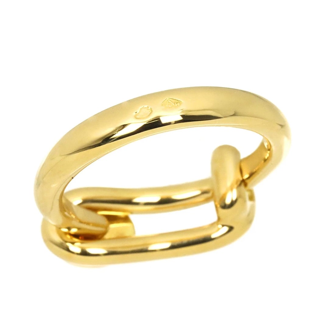 HERMES RUBY RING YELLOW GOLD 750 - 4