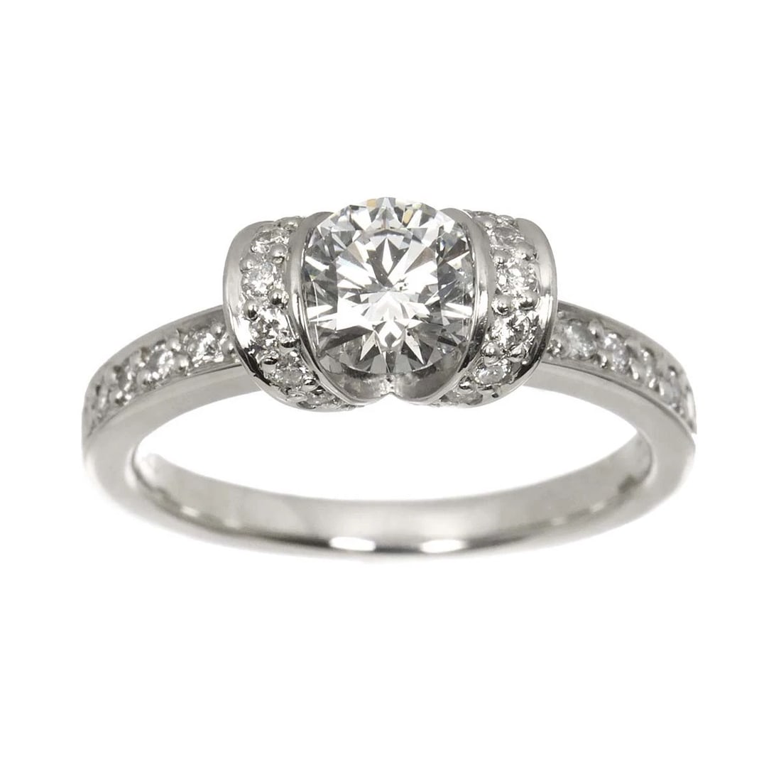 DIAMOND RING PT PLATINUM - 2