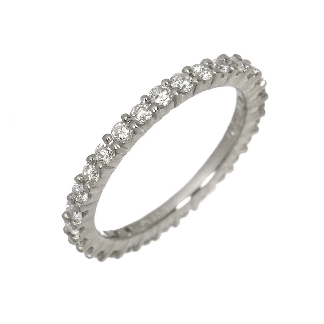 DIAMOND RING PT PLATINUM: Diamond Ring Pt Platinum Brand: Unbranded Type/Style: Ring Material: Platinum, Main Stone Natural Color: Platinum Size: 4(US) Accessories: None Accessories Notice: When purchasing pre-owned goods,