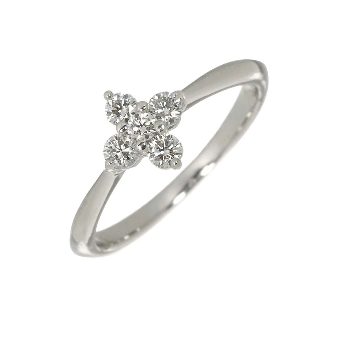 MIKIMOTO DIAMOND RING 18K WG 750: MIKIMOTO Diamond Ring 18K WG 750 Brand: MIKIMOTO Type/Style: Ring Material: 750 White Gold, Main Stone Natural Color: White Gold Size: 4.5(US) Accessories: None Accessories Notice: When purchasing