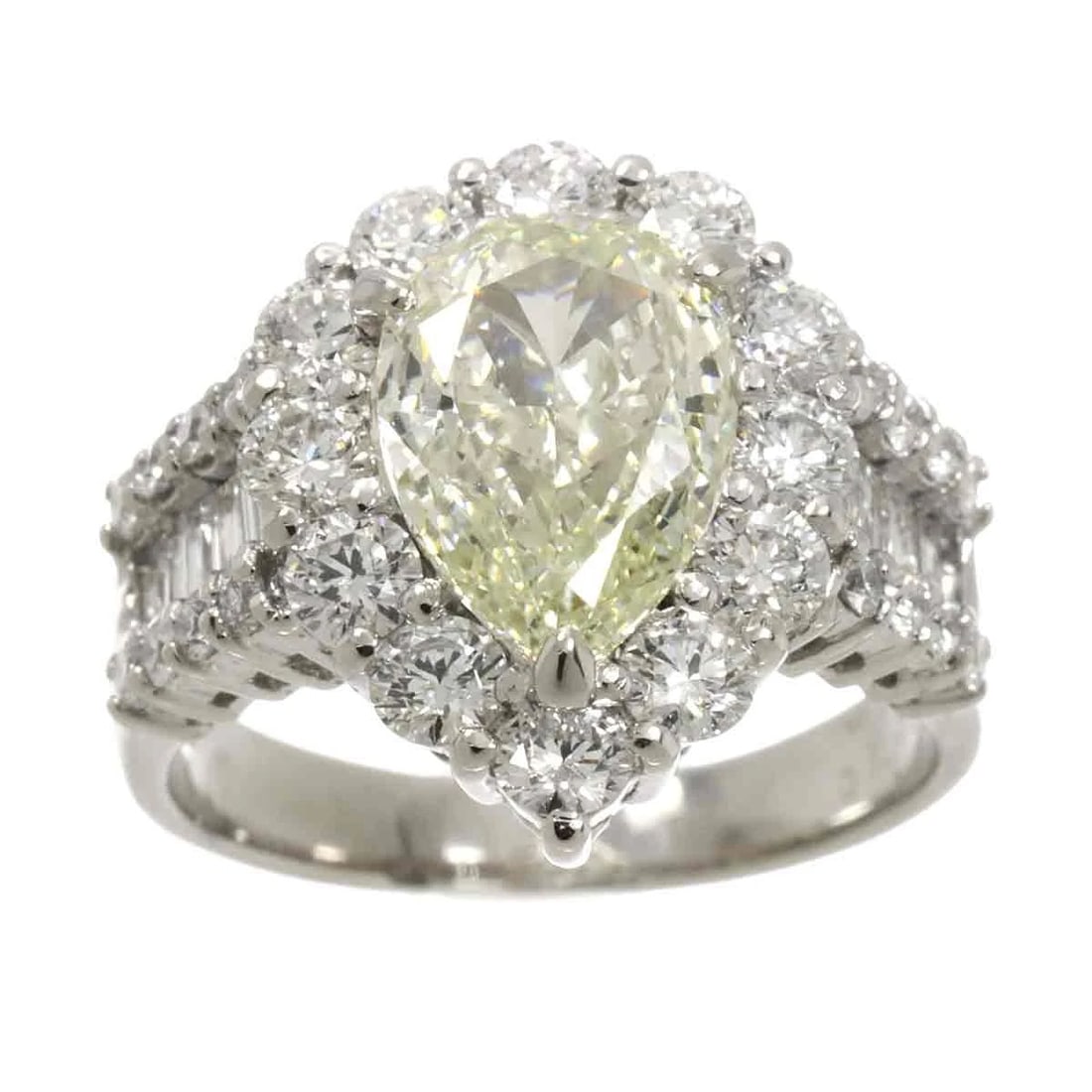 DIAMOND RING PT PLATINUM - 2