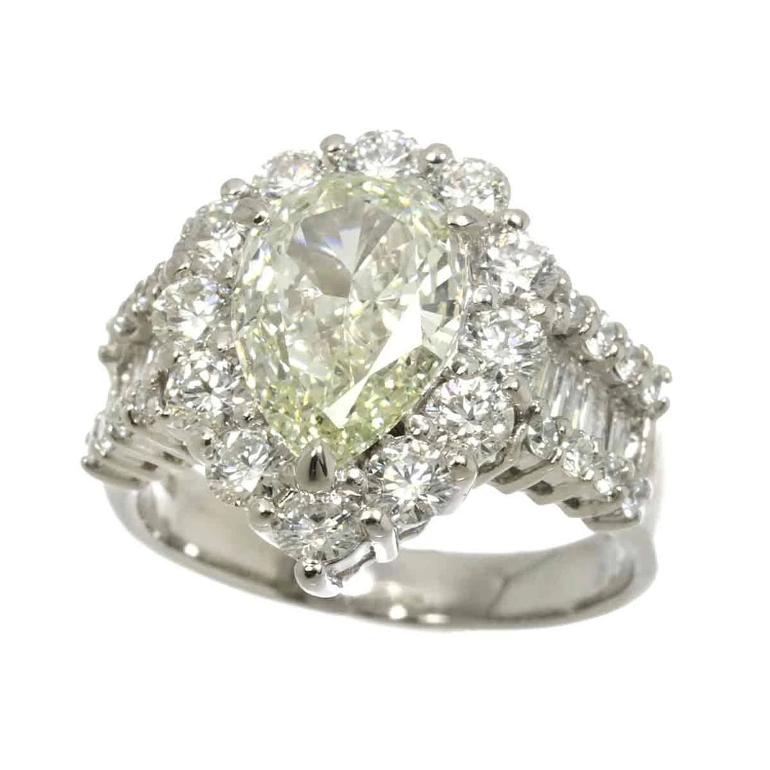 DIAMOND RING PT PLATINUM - 4