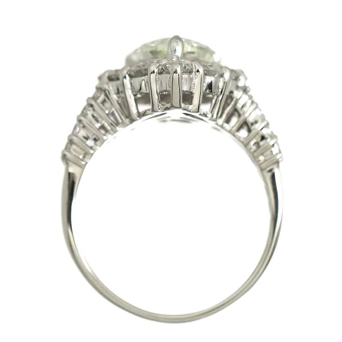 DIAMOND RING PT PLATINUM - 6