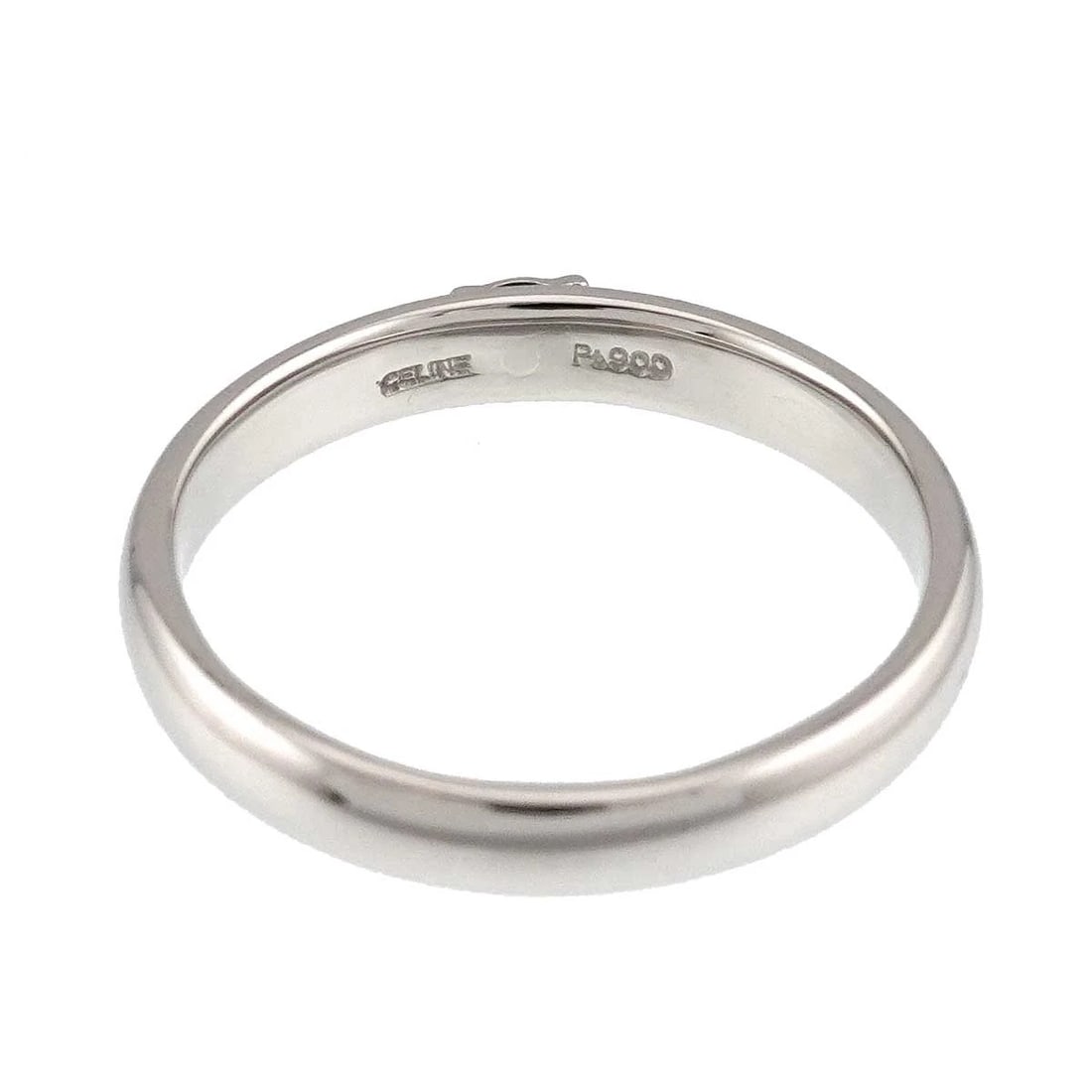 CELINE TRIOMPHE RING PT PLATINUM - 3