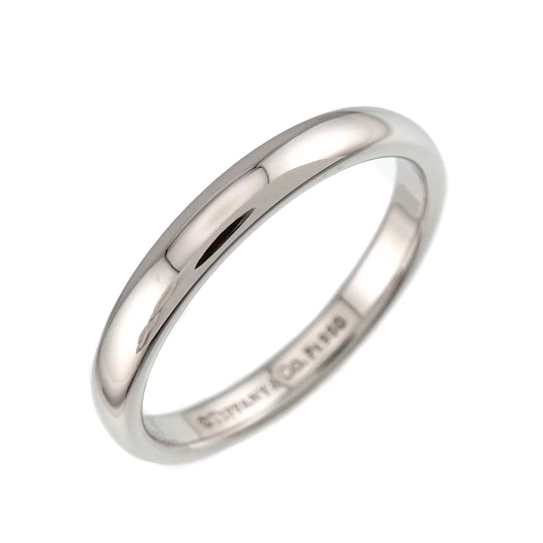 TIFFANY CO. FOREVER RING PT PLATINUM: TIFFANY Co. Forever Ring Pt Platinum Brand: TIFFANY Co. Type/Style: Ring Material: Platinum, Color: Platinum Size: 7.25(US) Accessories: None Accessories Notice: When purchasing pre-owned goods,
