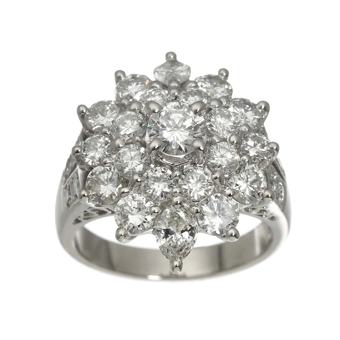DIAMOND RING PT PLATINUM - 2