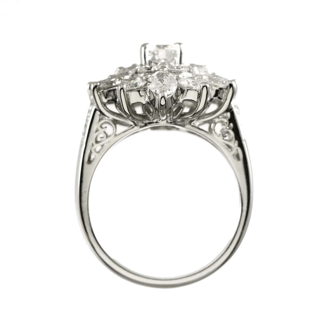 DIAMOND RING PT PLATINUM - 5