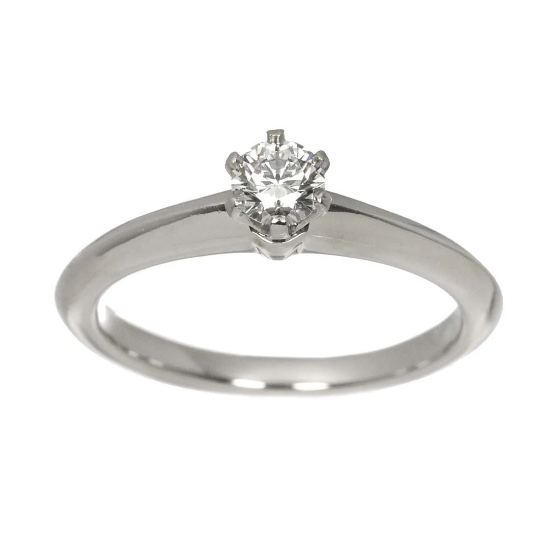 TIFFANY CO. DIAMOND RING PT - 2