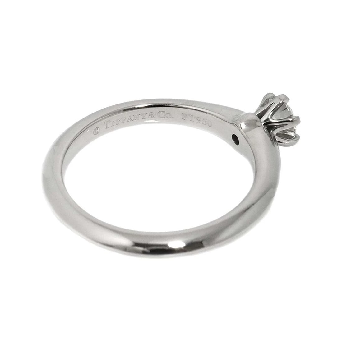 TIFFANY CO. DIAMOND RING PT - 3