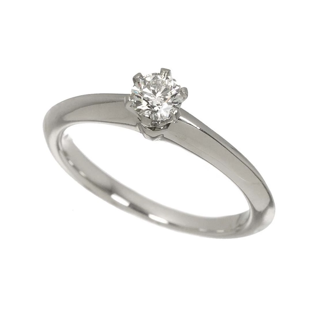 TIFFANY CO. DIAMOND RING PT - 4