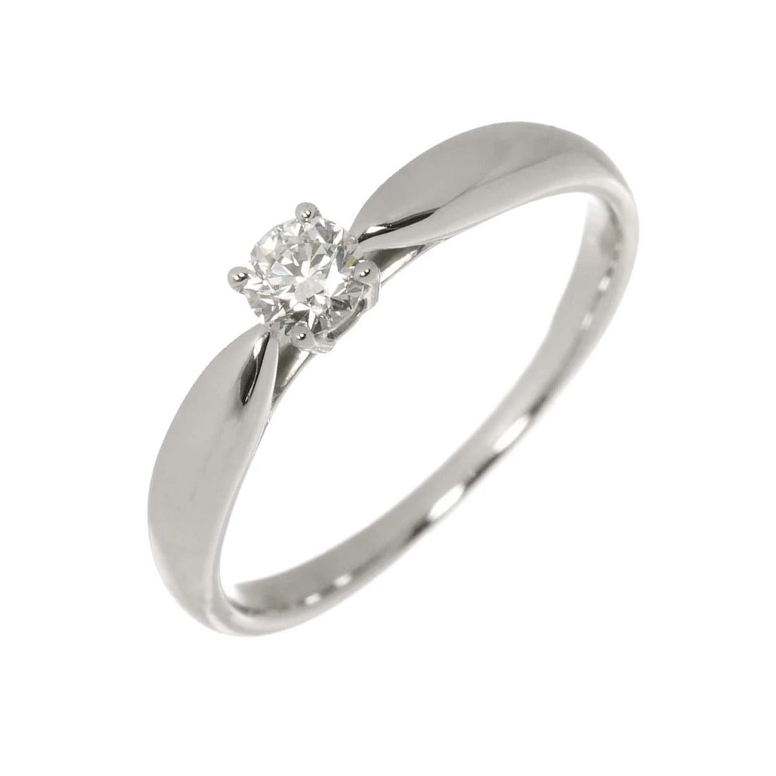 TIFFANY CO. HARMONY DIAMOND RING PT: TIFFANY Co. Harmony Diamond Ring Pt Brand: TIFFANY Co. Type/Style: Ring Material: Platinum, Main Stone Natural Color: Platinum Size: 5.25-5.5(US) Accessories: None Accessories Notice: When