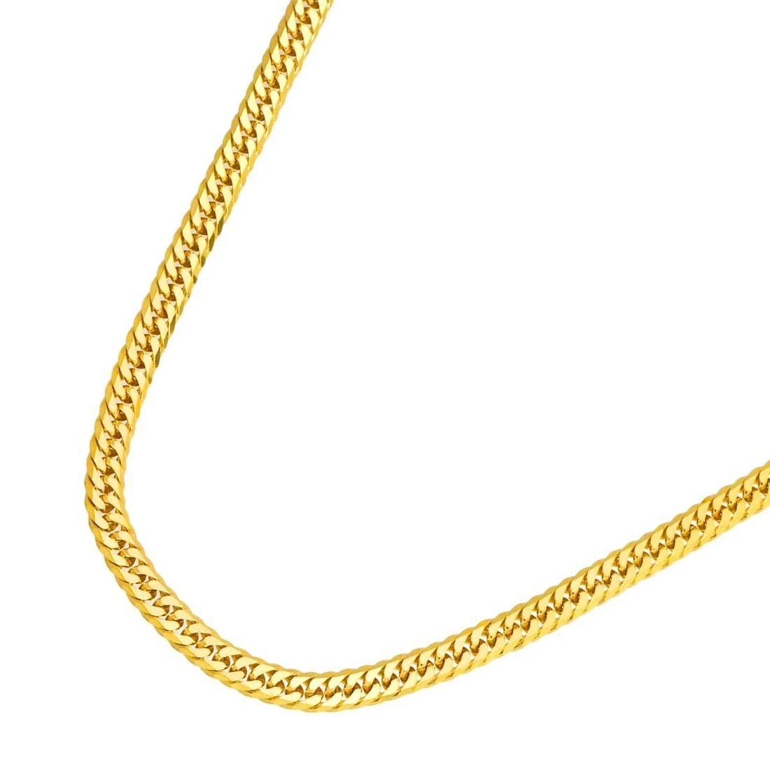 KIHEI CHAIN NECKLACE 18K YG 750: Kihei chain Necklace 18K YG 750 Brand: Unbranded Type/Style: Necklace Material: 750 Yellow Gold, Color: Gold Size: Inner circumference:19.9inch Width:(max.) 4.3mm Accessories: None Accessories