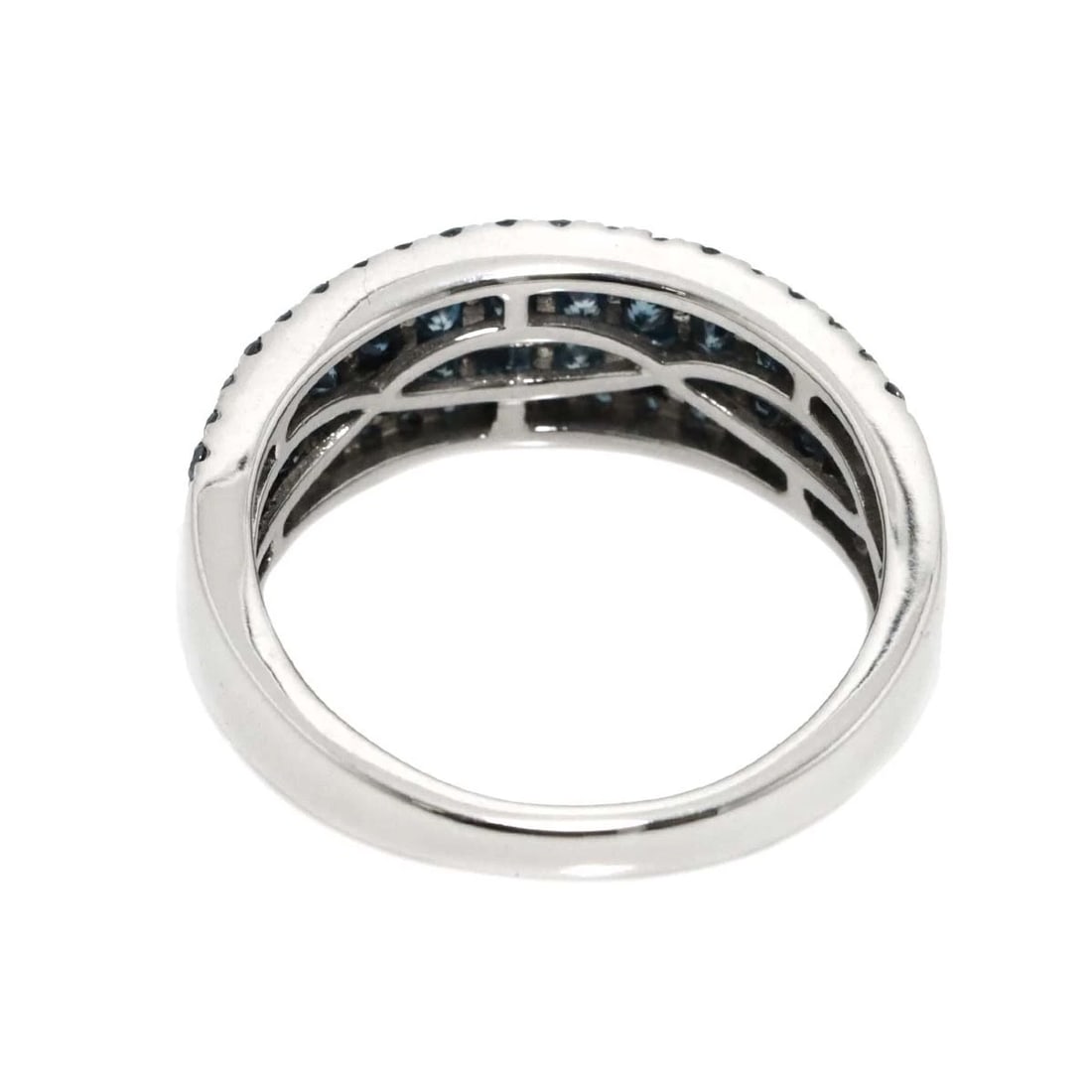 TREAT DIAMOND RING 18K K18 WG WHITE GOLD: Treat Diamond Ring 18K K18 WG White Gold Brand: Unbranded Type/Style: Ring Material: White Gold, Main Stone Natural Color: White Gold Size: 6.75-7.25(US) Accessories: None Accessories Notice: When