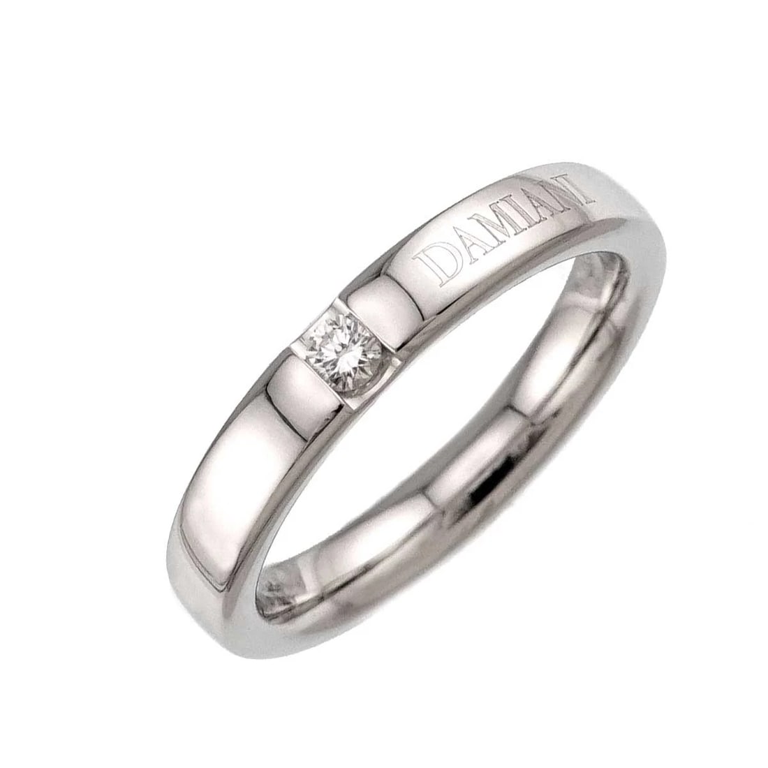 DAMIANI LE FEDI DIAMOND RING 18K WHITE GOLD 750: DAMIANI LE FEDI Diamond Ring 18K White Gold 750 Brand: DAMIANI Type/Style: Ring Material: 750 White Gold, Main Stone Natural Color: White Gold Size: 7.25(US) Accessories: None Accessories Notice: