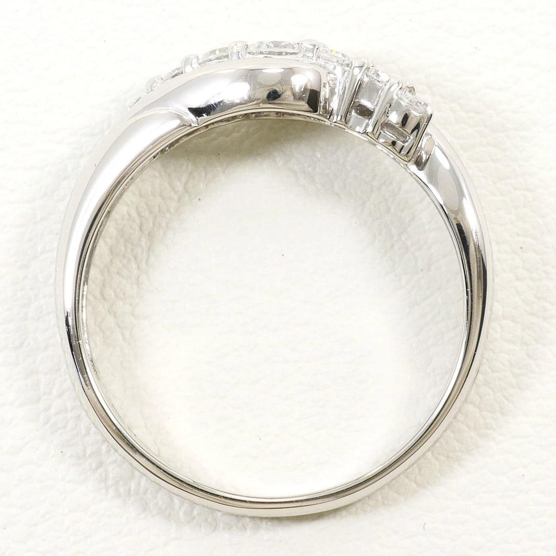 PT900 PLATINUM RING, DIAMOND - 3