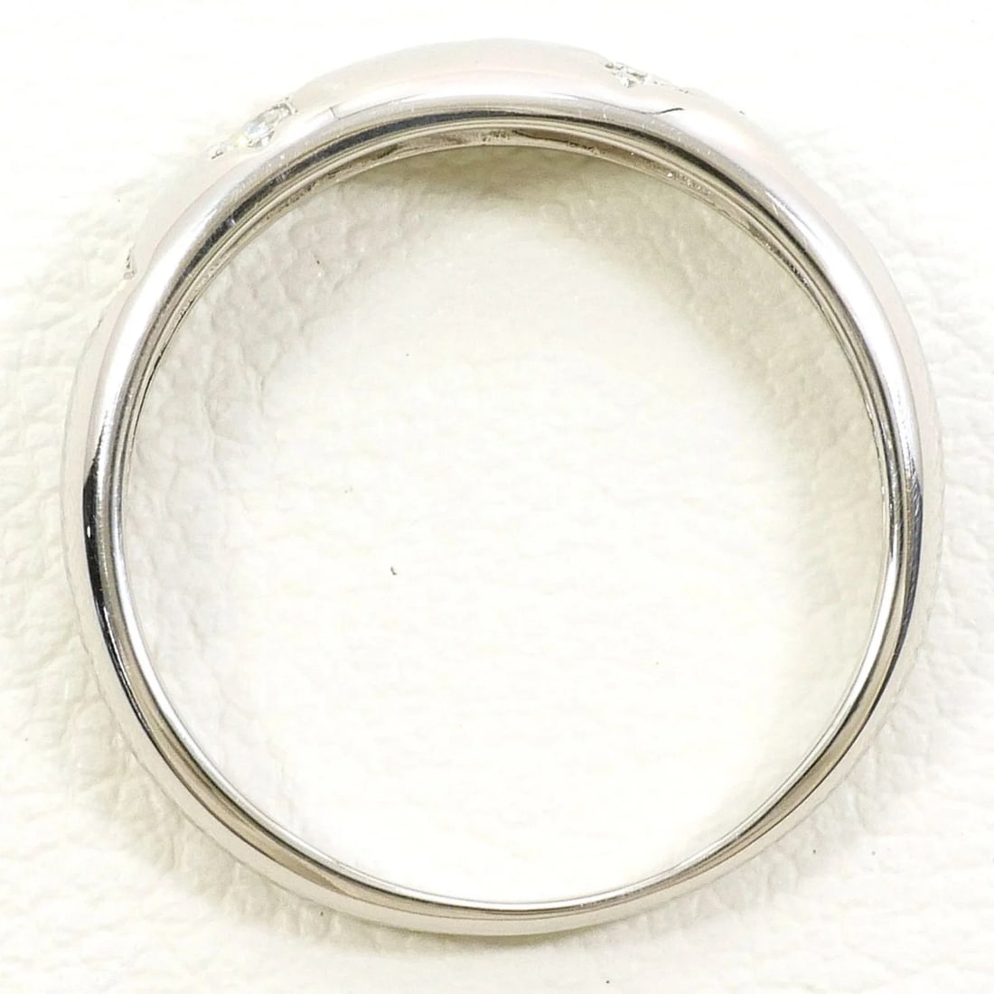 PT900 PLATINUM RING WITH DIAMOND - 2