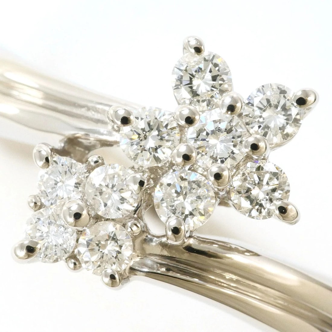 PT900 PLATINUM RING, DIAMOND - 2