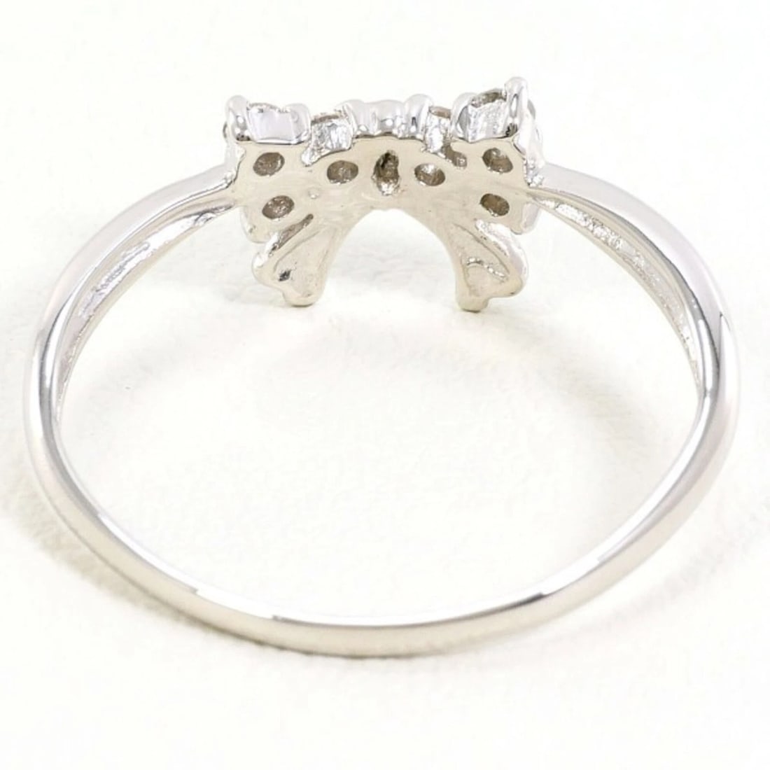 PT900 PLATINUM RING, DIAMOND - 3