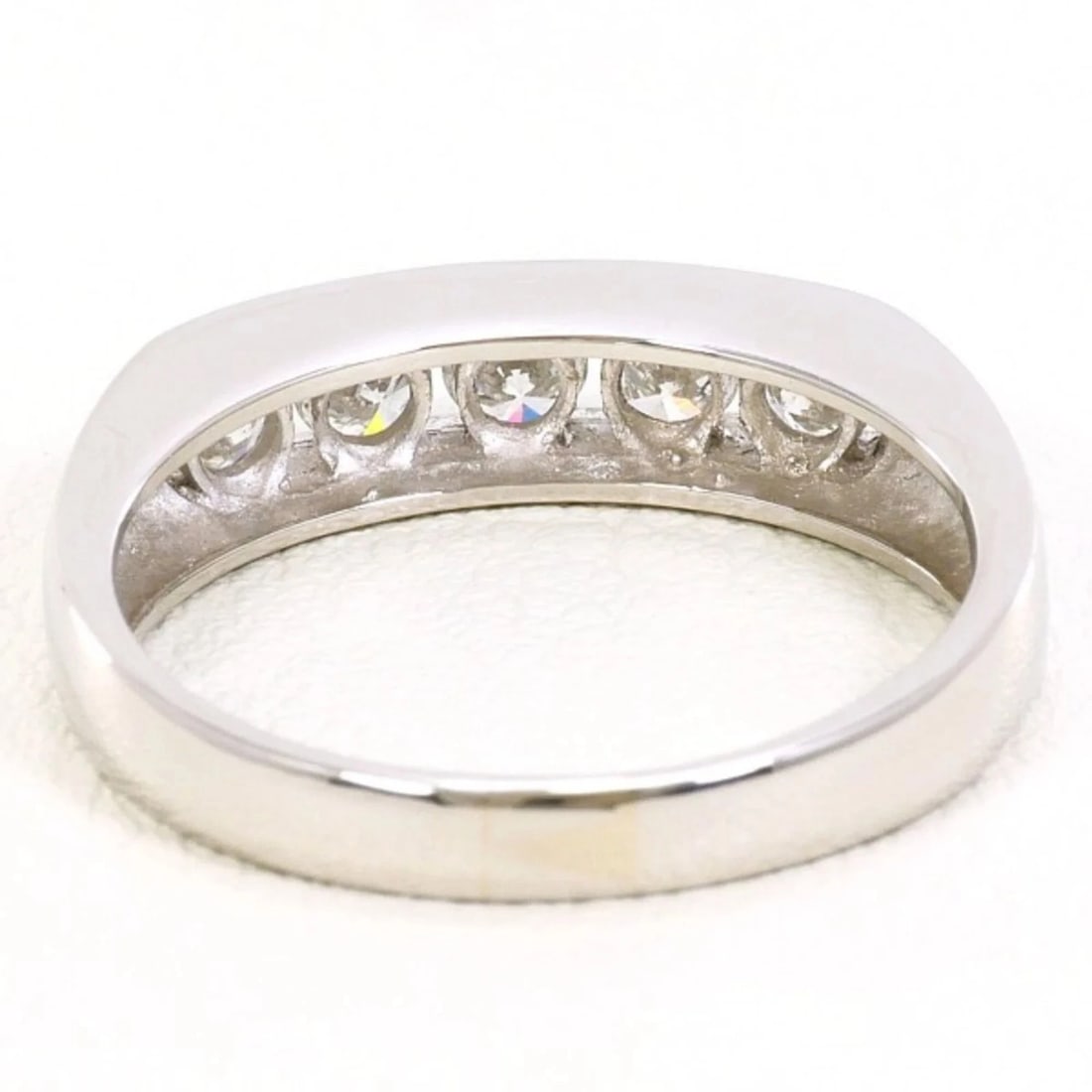 PT900 PLATINUM RING, DIAMOND - 4