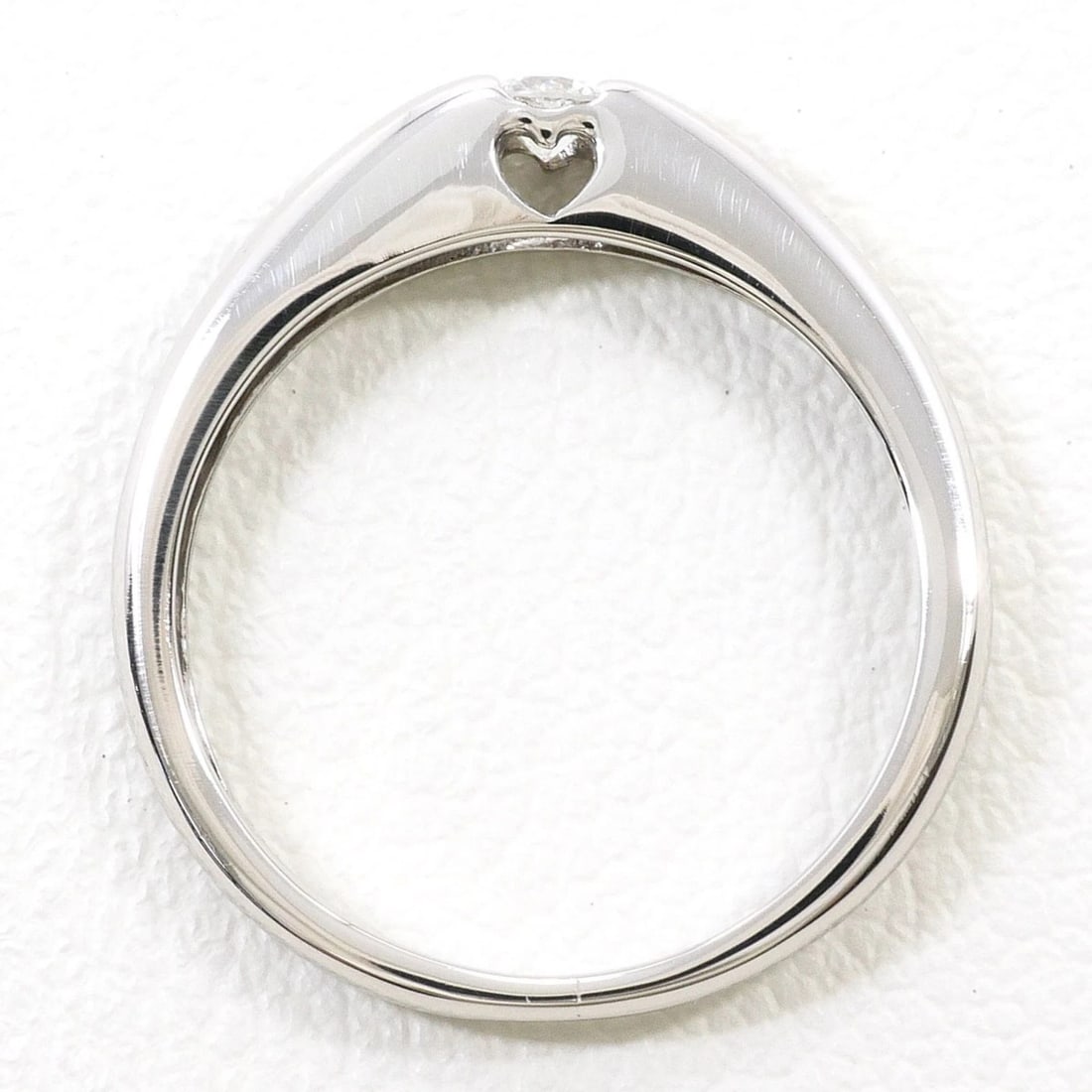 PT900 PLATINUM RING WITH DIAMOND - 2