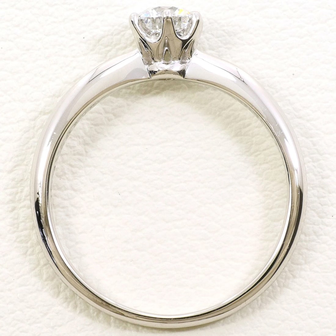 PT900 PLATINUM RING WITH DIAMOND - 3
