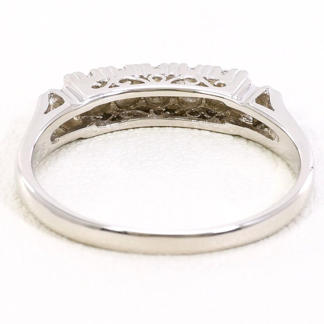 PT850 PLATINUM RING, DIAMOND - 3