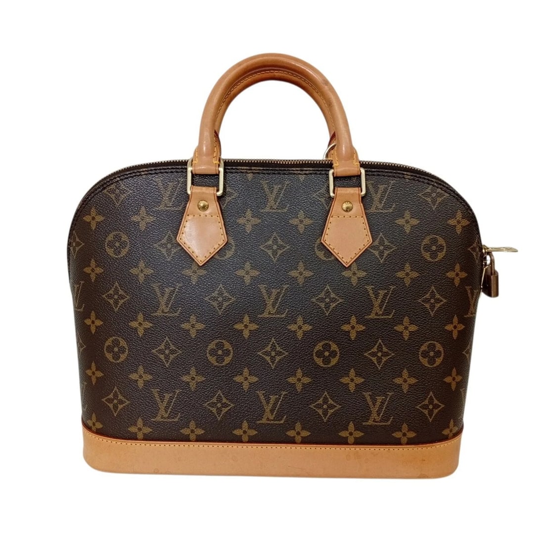 LOUIS VUITTON MONOGRAM ALMA HANDBAG BROWN: LOUIS VUITTON Monogram Alma Handbag Brown Brand: Louis Vuitton Type/Style: Hand Bag Material: Monogram Leather Color: Brown Size: Width 31 cm Height 24 cm Accessories: None Accessories Not