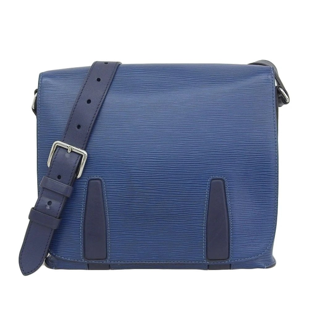 LOUIS VUITTON SHOULDER BAG HARRINGTON MESSENGER: LOUIS VUITTON Shoulder Bag Harrington Messenger Brand: Louis Vuitton Type/Style: Shoulder Bag Material: Epi Color: Blue Size: Width: Approx. 27 cm Height: Approx. 21.5 cm Depth: approx. 8 cm Acces