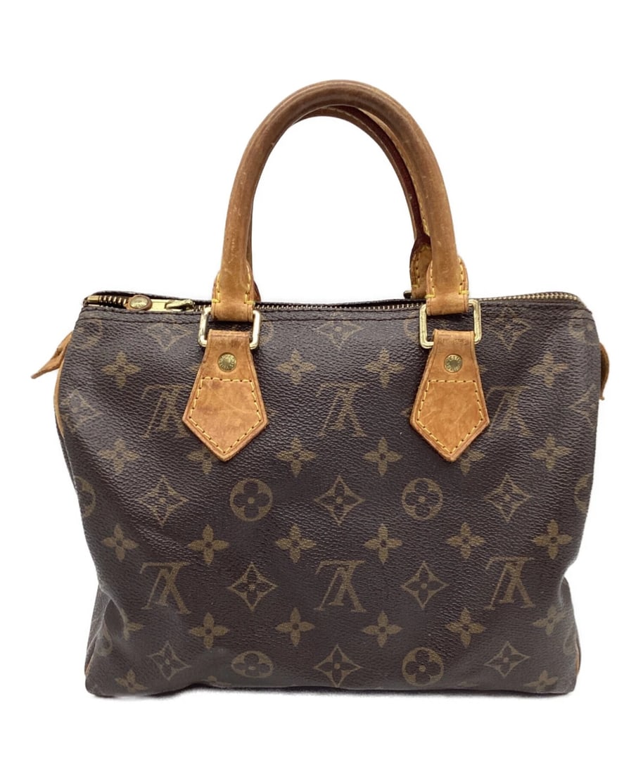 LOUIS VUITTON SPEEDY 25 HANDBAG BROWN LEATHER: Louis Vuitton Speedy 25 Handbag Brown Leather Brand: Louis Vuitton Type/Style: Satchel/Top Handle Bag Material: Leather Color: Brown Size: Approximately 25cm (Width) x 19cm (Height) x 15cm (Depth)