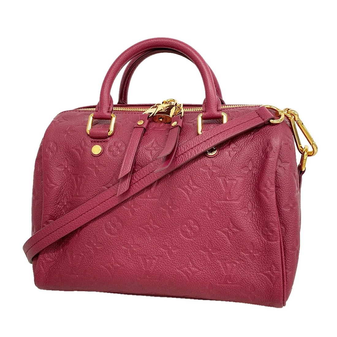 LOUIS VUITTON 2WAY HANDBAG SHOULDER CROSSBODY: Louis Vuitton 2WAY Handbag Shoulder Crossbody Brand: Louis Vuitton Type/Style: Handbag Material: Leather Color: Wine Red Size: Depth/Gusset 15 cm Width 26 cm Height 19 cm Accessories: None