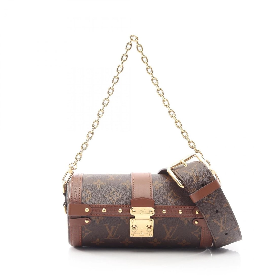 LOUIS VUITTON PAPILLON TRUNK MONOGRAM BROWN SHOULDER CROSSBODY BAG (1 of 2)