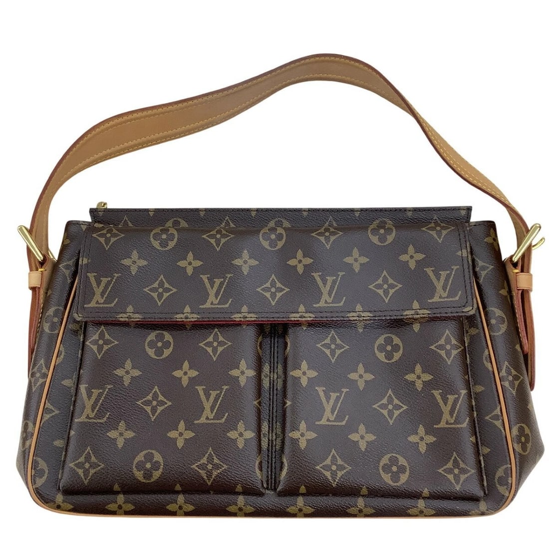 LOUIS VUITTON VIVACITE GM MONOGRAM BAG: LOUIS VUITTON Vivacite GM Monogram Bag Brand: Louis Vuitton Type/Style: Shoulder Bag Material: Canvas Color: Brown Size: W approx. 33cm x H approx. 20cm x D approx. 10cm Accessories: None