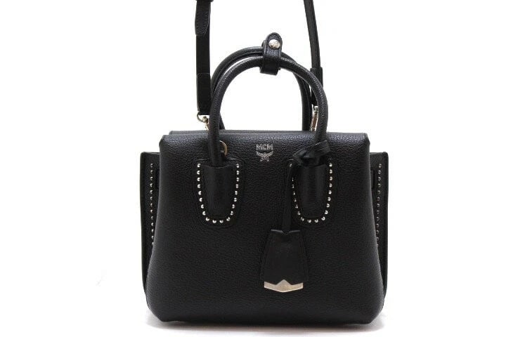MCM MILLA MEDIUM 2WAY LEATHER SHOULDER HANDBAG (1 of 4)