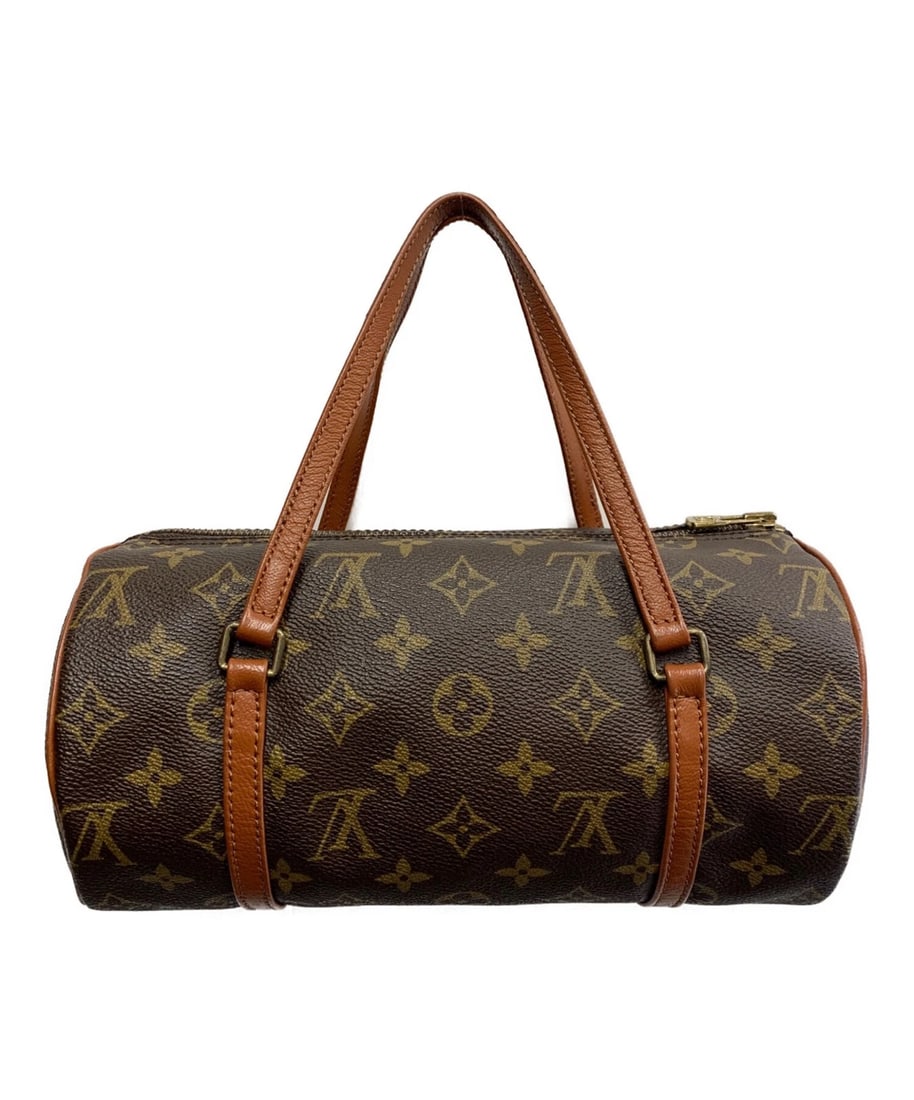 LOUIS VUITTON MONOGRAM PAPILLON PM HANDBAG: Louis Vuitton Monogram Papillon PM Handbag Brand: Louis Vuitton Type/Style: Satchel/Top Handle Bag Material: Monogram Canvas Color: Brown Size: Approximately 11inch W x 5.5inch H x 5.5inch D Acces