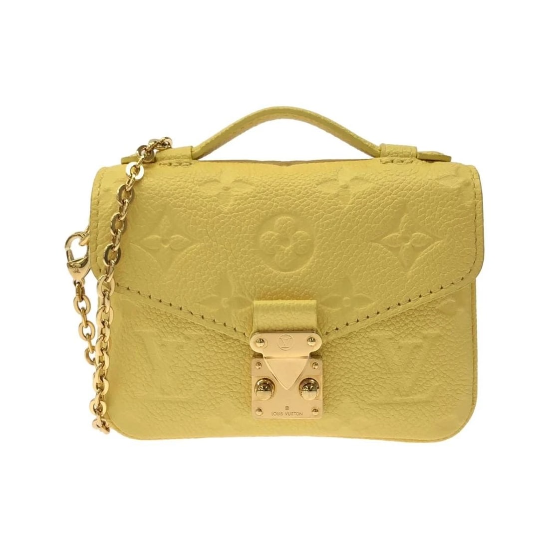 LOUIS VUITTON MONOGRAM EMPREINTE MICRO METIS 2WAY SHOULDER BAG (1 of 3)
