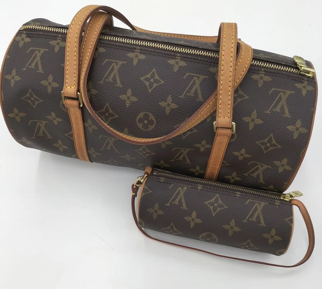 LOUIS VUITTON MONOGRAM PAPILLON 30 SHOULDER BAG: Louis Vuitton Monogram Papillon 30 Shoulder Bag Brand: Louis Vuitton Type/Style: Shoulder Bag Material: Canvas Color: Brown Size: Approximately 11.8inch W x 5.9inch H x 5.9inch D (30cm x 15cm x 15cm) 