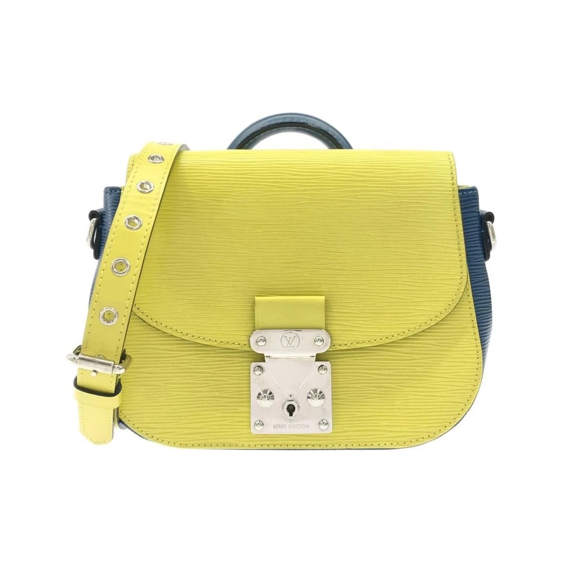 LOUIS VUITTON EDEN EPI LEATHER MONOGRAM CROSSBODY SHOULDER HANDBAG: Louis Vuitton Eden Epi Leather Monogram Crossbody Shoulder Handbag Brand: Louis Vuitton Type/Style: Shoulder Bag Material: Leather Color: Pistache (Pistachio) Size: Approximately 22cm (Width) x 18cm (