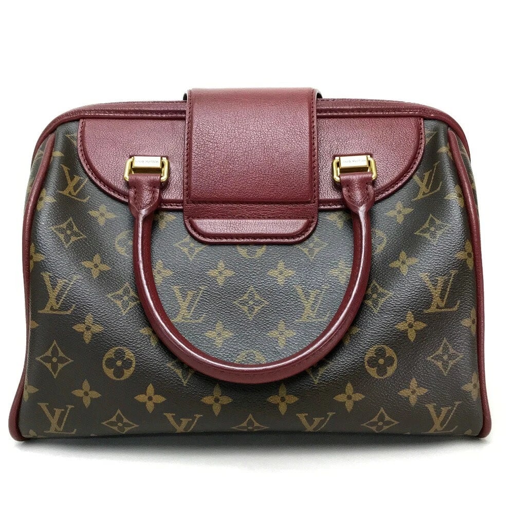 LOUIS VUITTON GOLDEN ARROW SPEEDY BAG: Louis Vuitton Golden Arrow Speedy Bag Brand: Louis Vuitton Type/Style: Satchel/Top Handle Bag Material: Monogram Canvas Color: Bordeaux / Dark Brown Size: W 30cm x H 21cm x D 19cm (approx.) Access