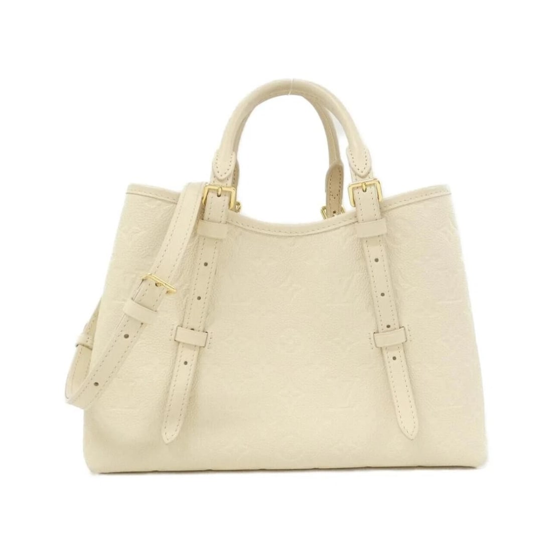 LOUIS VUITTON BABYLONE TOTE PM MONOGRAM: Louis Vuitton Babylone Tote PM Monogram Brand: Louis Vuitton Type/Style: Shoulder Bag Material: Calfskin Leather Color: Creme Size: Width: 12.20 in (31 cm) Height: 8.66 in (22 cm) Depth: 5.12 in (13 c