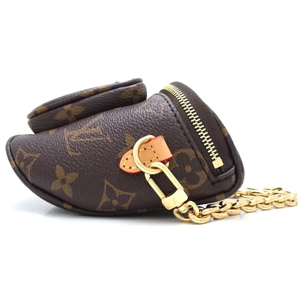 LOUIS VUITTON MONOGRAM MINI BUMBAG: LOUIS VUITTON Monogram Mini Bumbag Brand: Louis Vuitton Type/Style: Belt Bag & Fanny Pack Material: Canvas Color: Brown Size: W17cm x H12cm x D9.5cm (approx. W7inch x H4.7inch x D3.7inch) Accessor