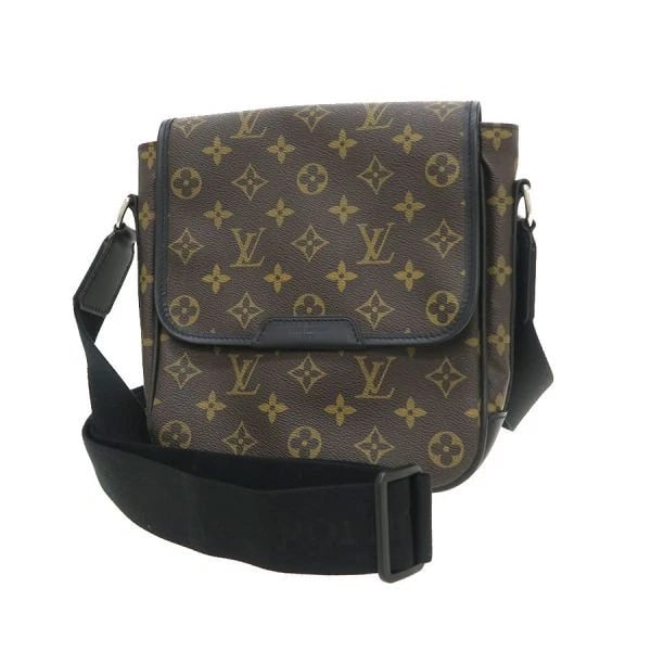 LOUIS VUITTON BUS PM MONOGRAM MACASSAR SHOULDER BAG: LOUIS VUITTON Bus PM Monogram Macassar Shoulder Bag Brand: Louis Vuitton Type/Style: Shoulder Bag Material: Monogram Canvas Color: Brown Size: W:24 ? H:25 ? D:6 Accessories: None Accessories Notice: