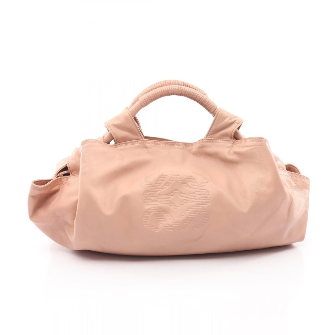 LOEWE NAPPA AIRE HANDBAG PINK NAPPA: Loewe Nappa Aire Handbag Pink Nappa Brand: Loewe Type/Style: Top Handle Bag Material: Leather Color: Pink tones Size: W approx. 16.9 in x H approx. 8.7 in x D approx. 9.1 in (Width 43 cm x Height 22 c