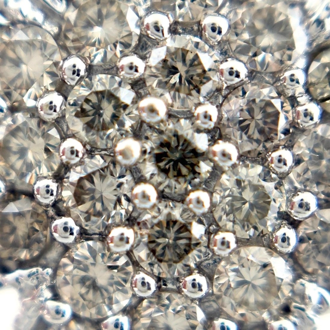 MELEE DIAMOND DESIGN RING WG RING - 2
